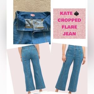 💓KATE♠️SPADE CROP FLARE JEAN💓